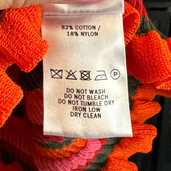 Molly Goddard Aara Horizontal Stripe Cardigan Size L Retail $380.00 - Picture 12 of 12